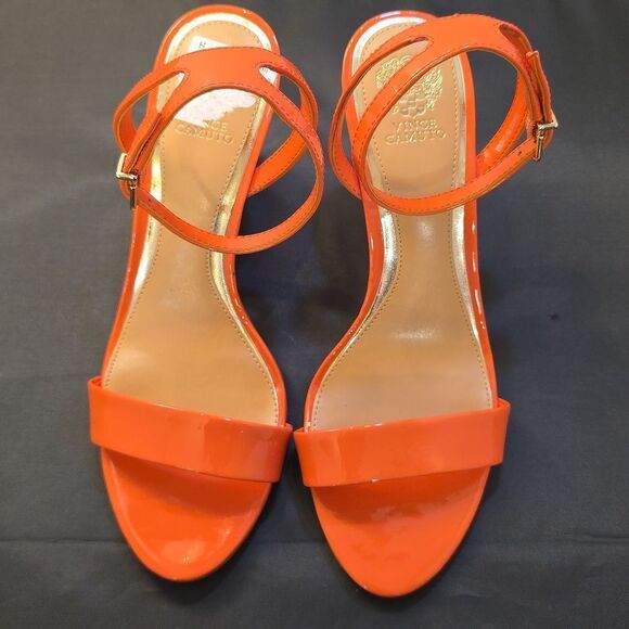 BRAND NEW VINCE CAMUTO JEFANY  ANKLE STRAP WEDGE SANDAL (WOMEN) - Picture 3 of 14